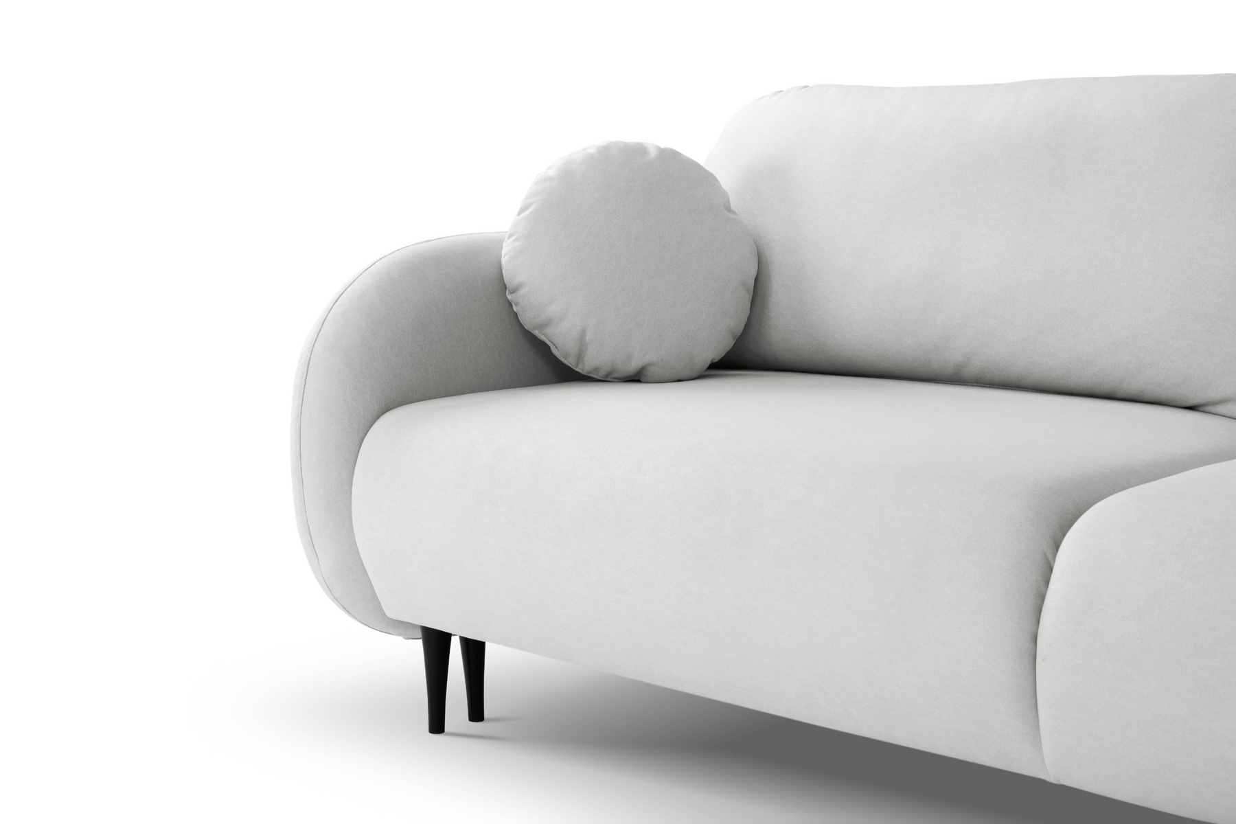 Divano letto in tessuto cinigliato Praga 232x109 cm