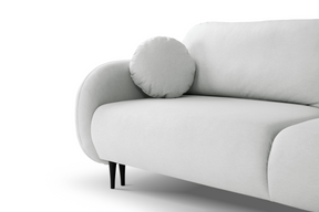 Divano letto in tessuto cinigliato Praga 232x109 cm