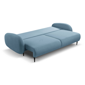 Divano letto in tessuto cinigliato Praga 232x109 cm