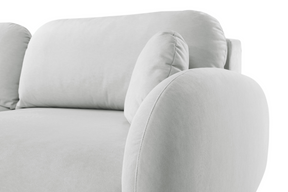 Divano letto in tessuto cinigliato Praga 232x109 cm