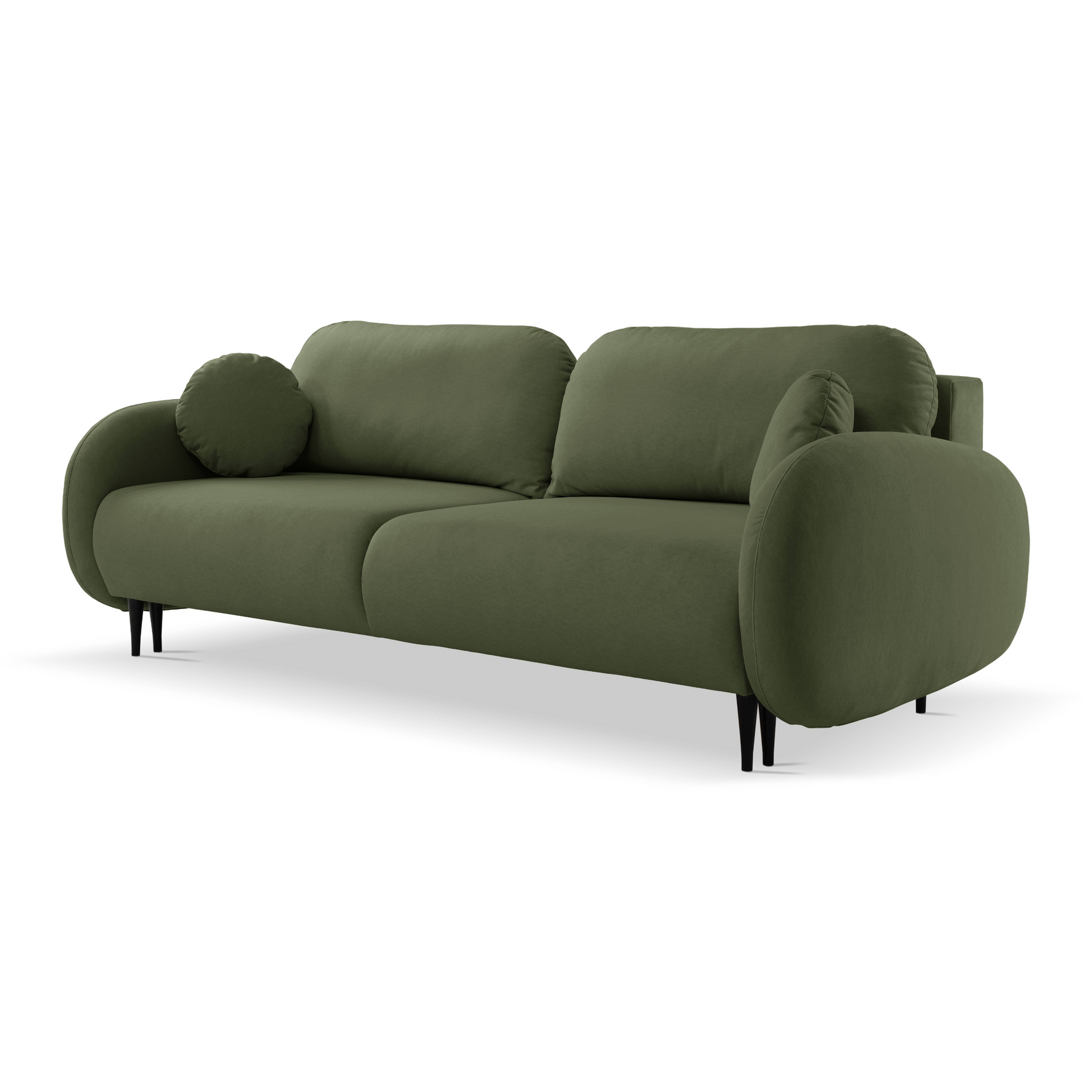Divano letto in tessuto cinigliato Praga 232x109 cm