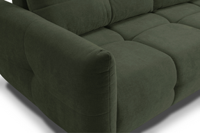 Divano letto in tessuto cinigliato Lisbona 245x110/144 cm