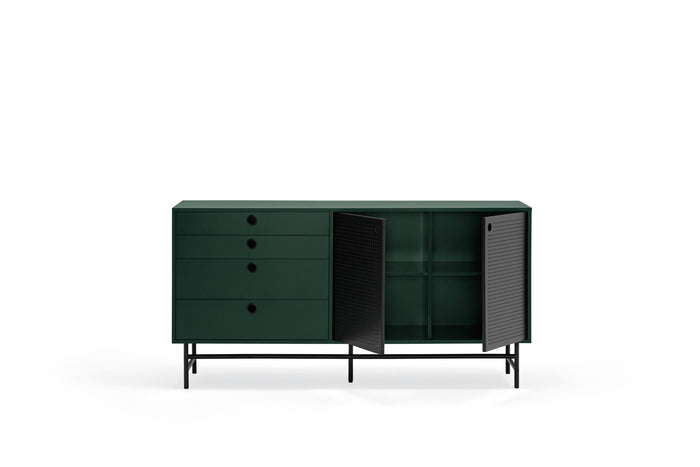 Madia 4 cassetti 2 ante Punto di Teulat 150x47 cm