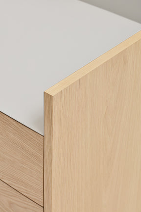 Mobile TV rovere/grigio chiaro Valley di Teulat 180x40 cm