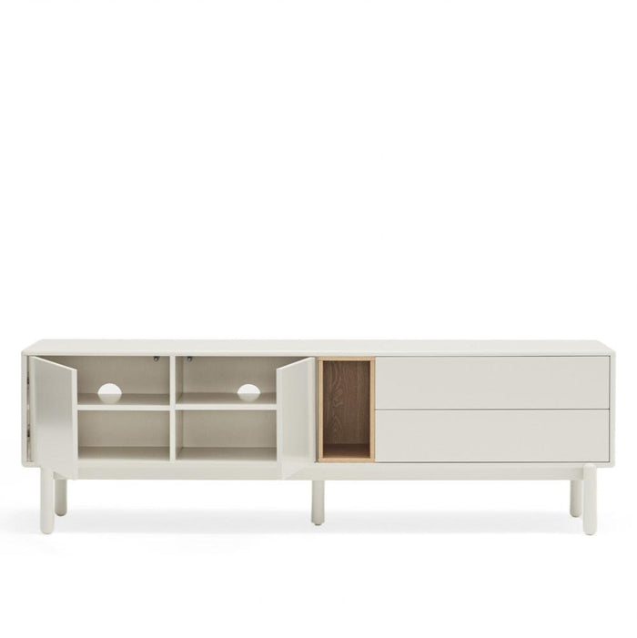 Mobile TV 2 ante 2 cassetti Corvo di Teulat 180x40 cm