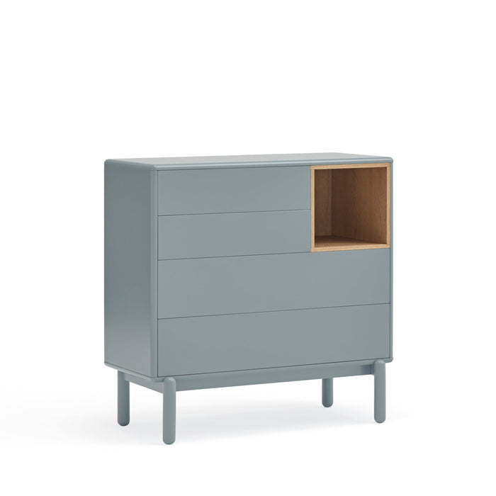 Cassettiera 4 cassetti Corvo di Teulat 90x40 cm