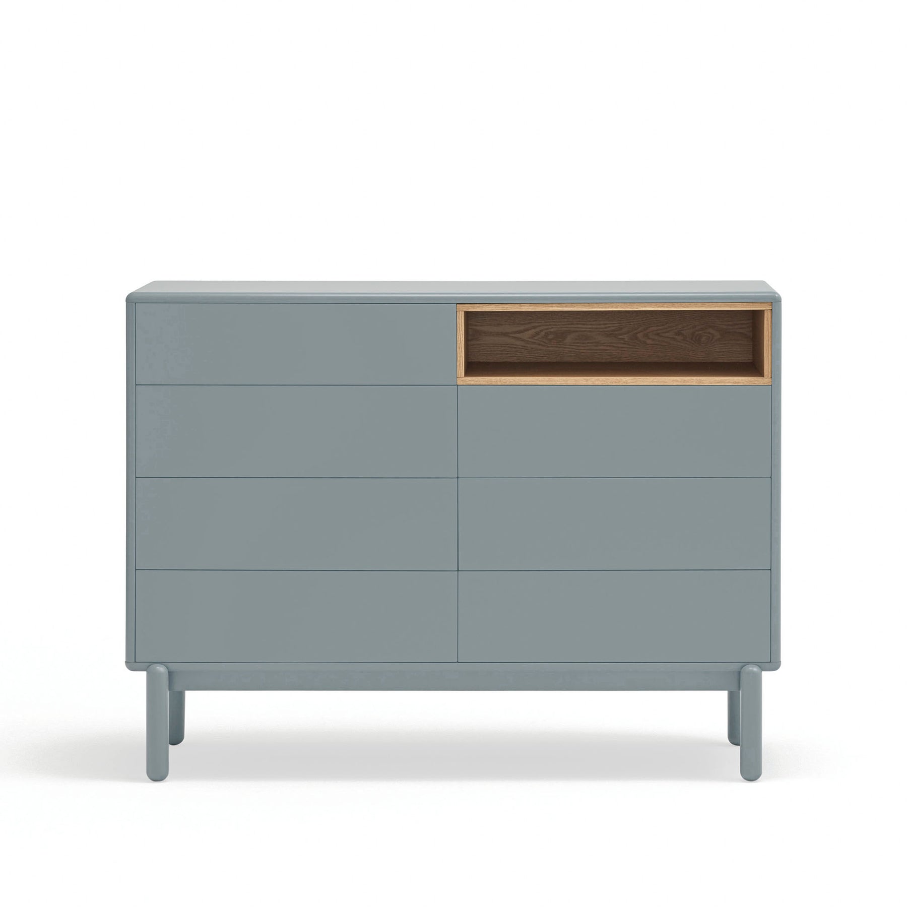 Cassettiera 7 cassetti Corvo di Teulat 120x40 cm