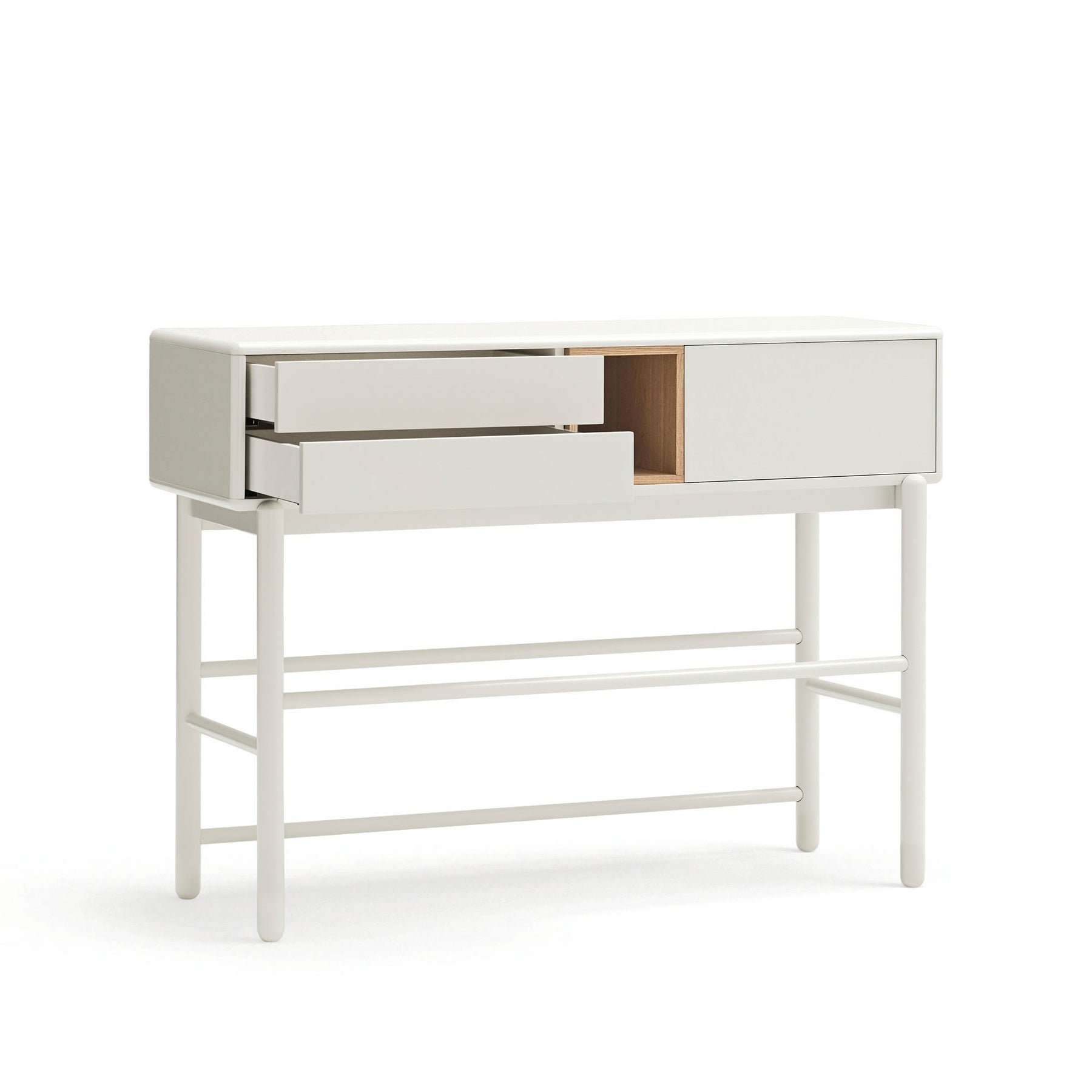 Consolle 2 cassetti Corvo di Teulat 120x35 cm