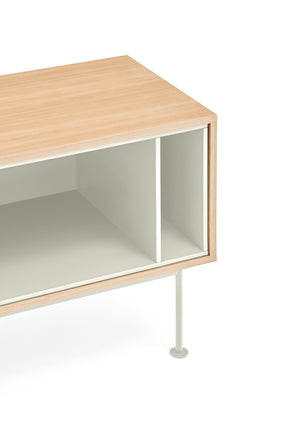 Mobile TV quercia crema Yoko di Teulat 180x59 cm