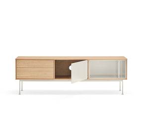 Mobile TV quercia crema Yoko di Teulat 180x59 cm