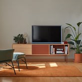 Mobile TV quercia terracotta Yoko di Teulat 180x59 cm