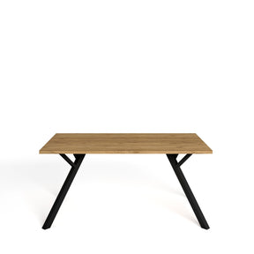 Tavolo rettangolare in legno per 6/8 persone Paola 160x90 cm