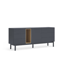 Madia 6 cassetti 1 anta Corvo di Teulat 180x40 cm