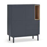 Credenza 3 ante 3 cassetti Corvo di Teulat 100x120 cm