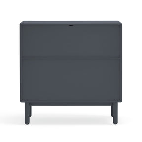 Cassettiera grigio antracite 4 cassetti Corvo di Teulat 90x40 cm
