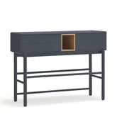 Consolle 2 cassetti Corvo di Teulat 120x35 cm