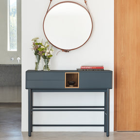 Consolle 2 cassetti Corvo di Teulat 120x35 cm