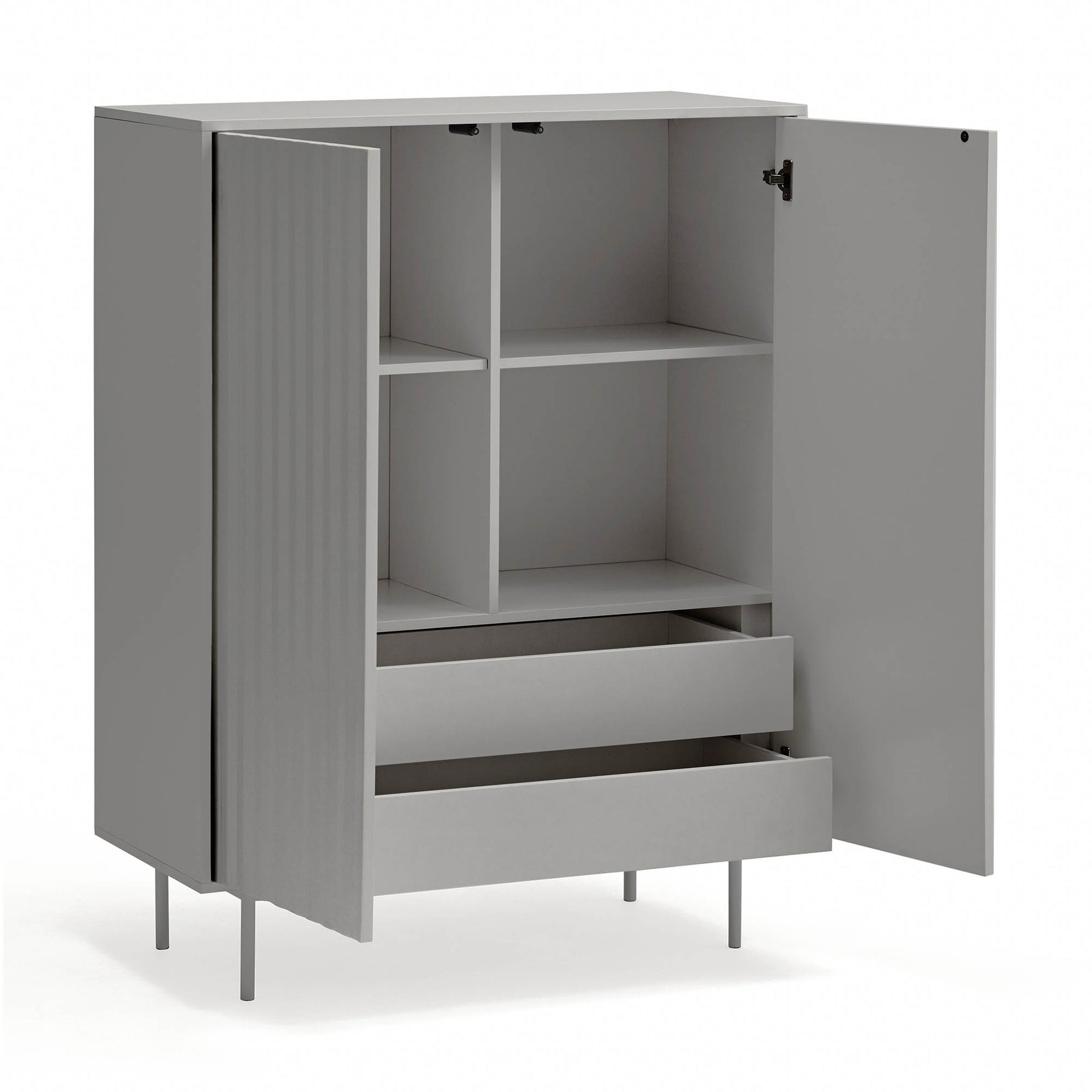 Credenza moderna 2 ante Sierra di Teulat 97x130 cm