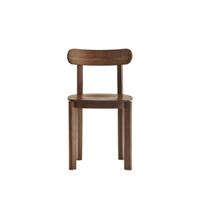 Set 2 sedie legno noce Nara
