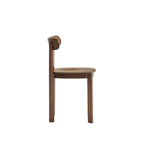 Set 2 sedie legno noce Nara