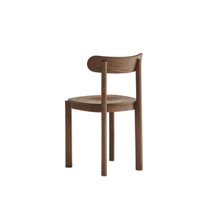 Set 2 sedie legno noce Nara