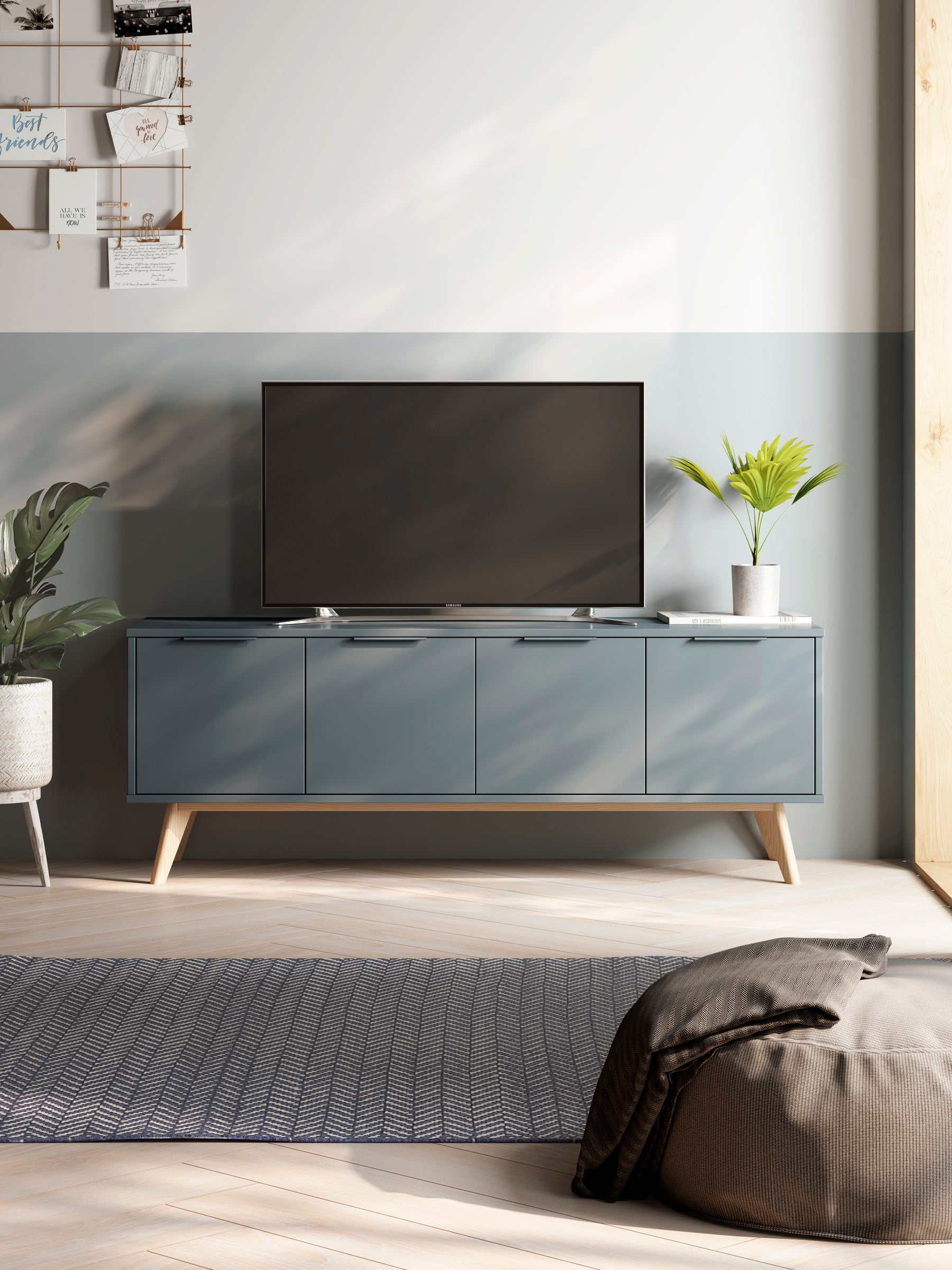 Mobile TV a 4 ante Nordica 140x53 cm