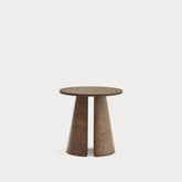 Tavolino tondo noce Cep di Teulat  Ø50 h50 cm
