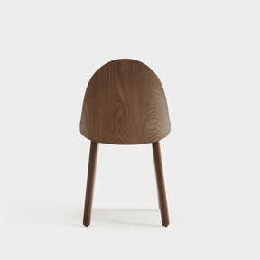 Set 2 sedie legno e tessuto beige Uma