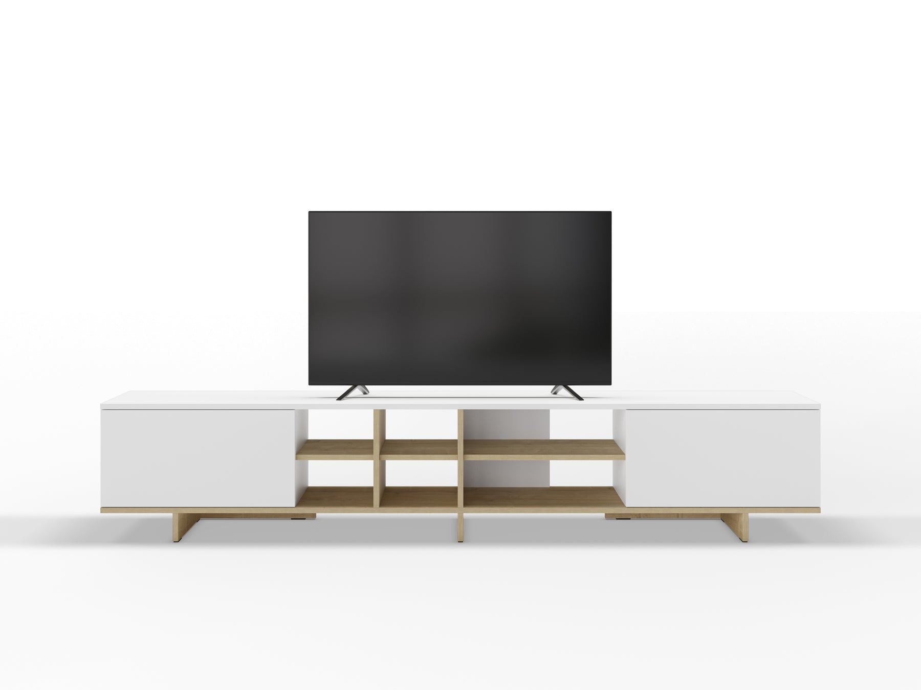 Mobile TV 2 ante Leda 230x44 cm