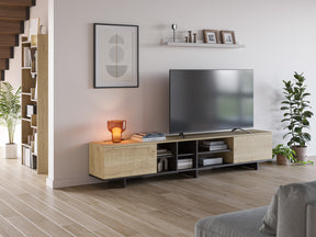 Mobile TV 2 ante Leda 230x44 cm
