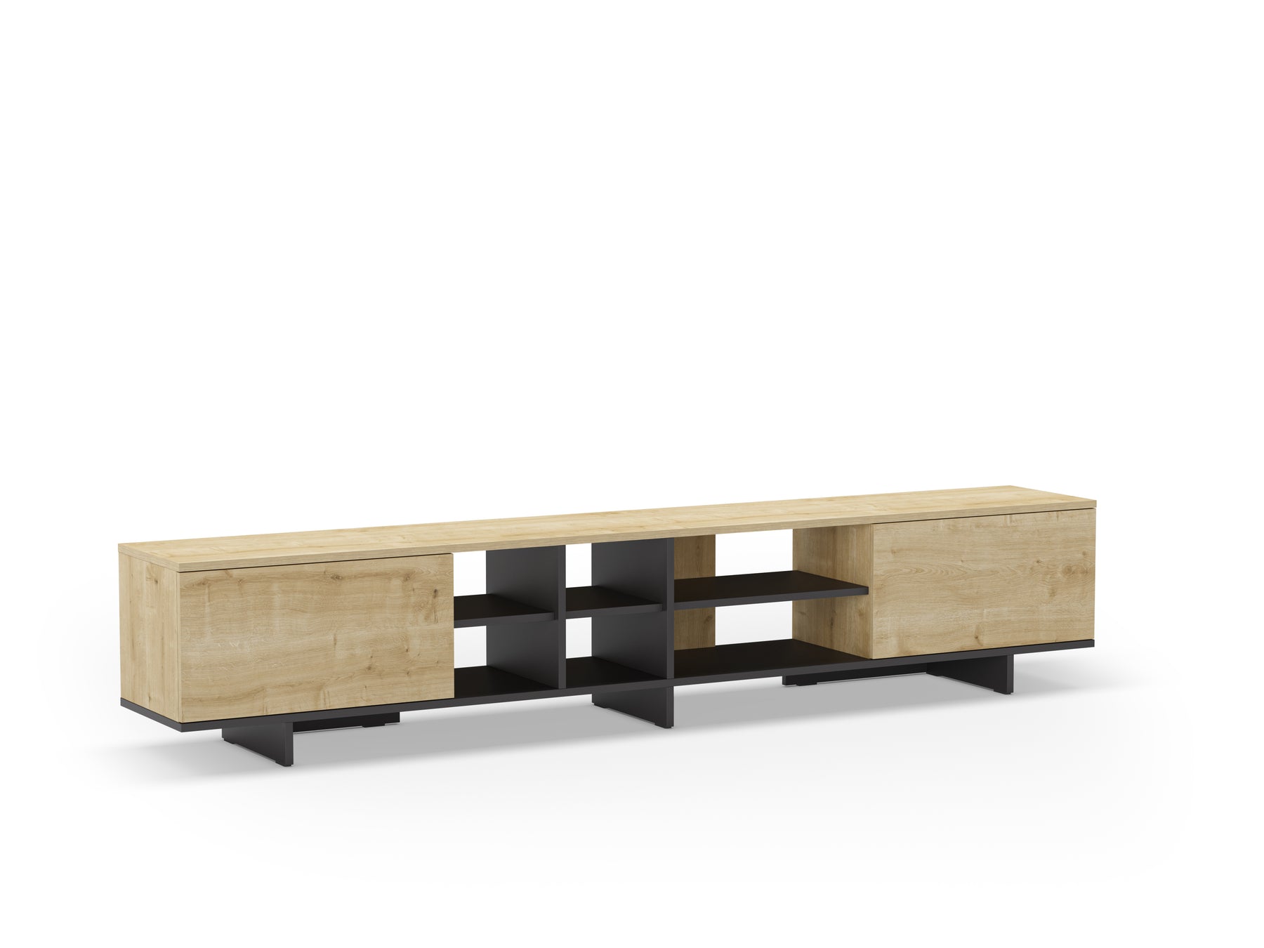 Mobile TV 2 ante Leda 230x44 cm