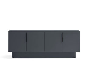 Madia 4 ante 3 cassetti laccata Totem 200x50