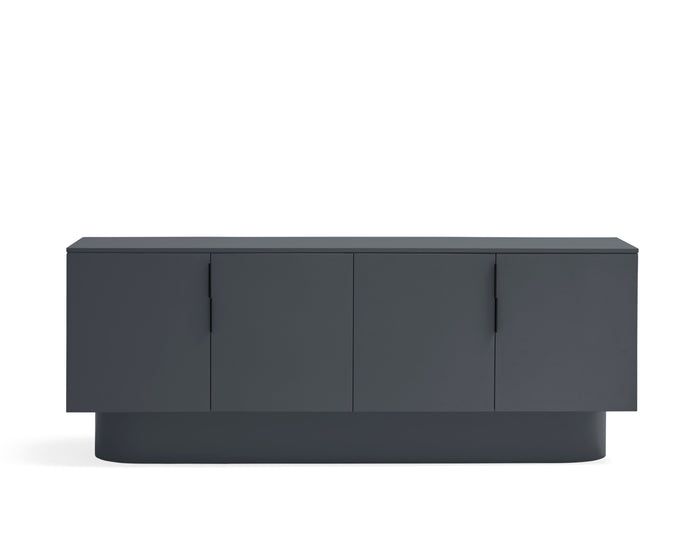 Madia 4 ante 3 cassetti laccata Totem 200x50