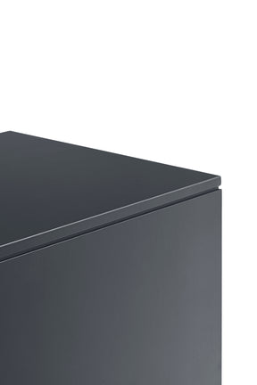Credenza grigio antracite 2 ante Totem 110x45 cm