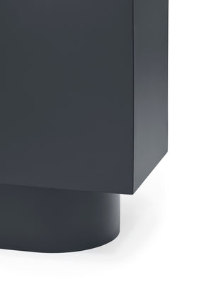Credenza grigio antracite 2 ante Totem 110x45 cm