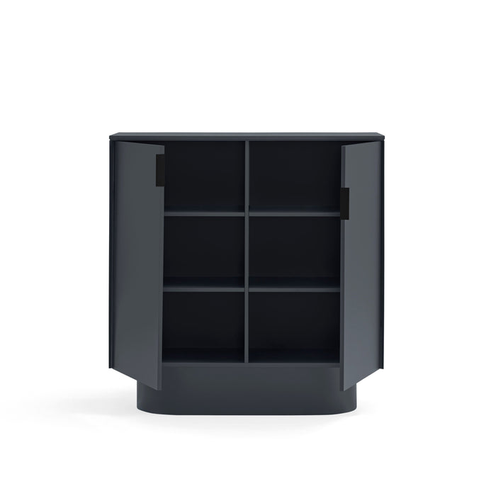 Credenza laccata 2 ante Totem 110x45 cm