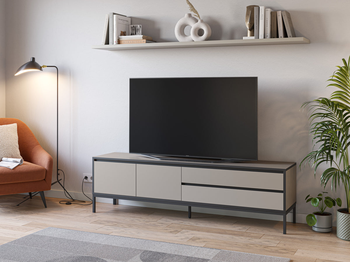 Mobile TV 2 ante 2 cassetti Lory 180x55 cm