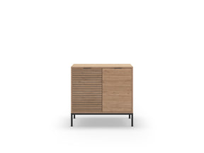 Credenza 2 ante rovere Ally 80x80 cm