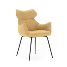 Set di 2 poltrone in velluto a coste con gambe in metallo Diana 60x65 h90 cm