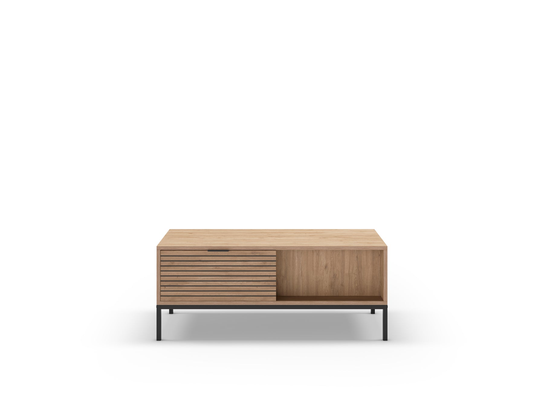 Tavolino basso rovere Ally 110x45 cm