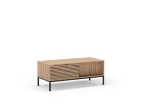 Tavolino basso rovere Ally 110x45 cm