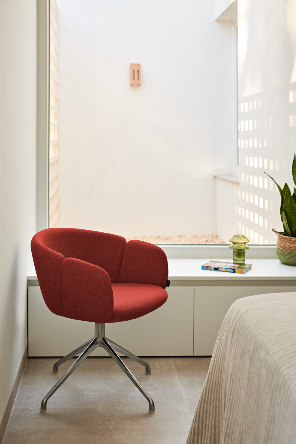 Set di 2 sedie con gamba in metallo Addy 56x75 cm