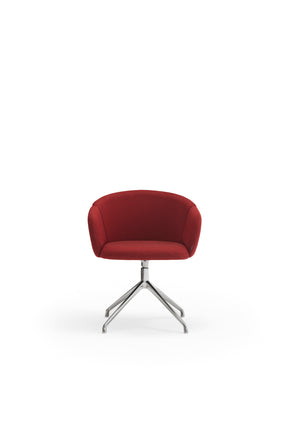 Set di 2 sedie con gamba in metallo Addy 56x75 cm