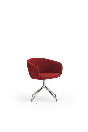 Set di 2 sedie con gamba in metallo Addy 56x75 cm