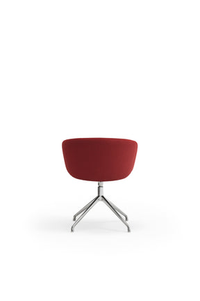 Set di 2 sedie con gamba in metallo Addy 56x75 cm