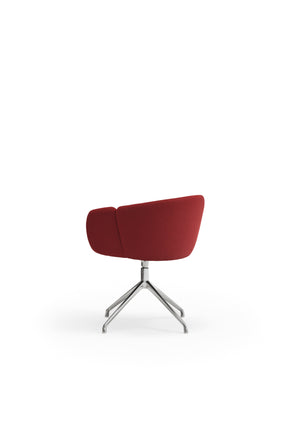 Set di 2 sedie con gamba in metallo Addy 56x75 cm