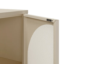 Madia 4 ante in metallo Diora 160x40 cm