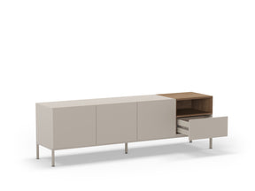 Mobile TV 3 ante 1 cassetto Nalia 180x55 cm