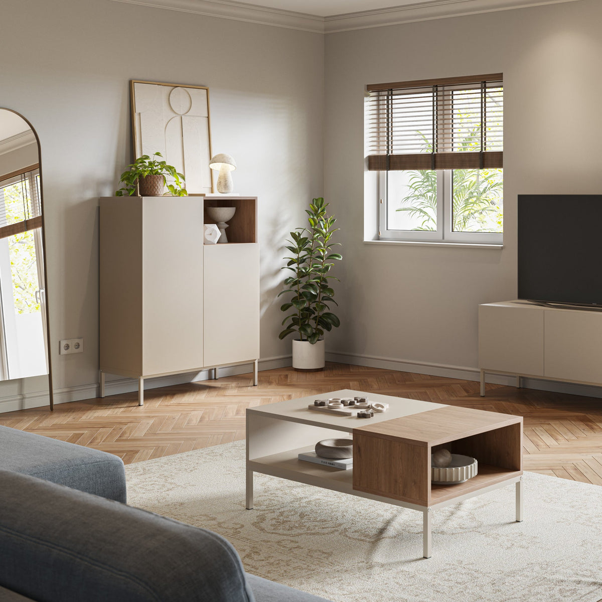 Credenza 2 ante Nalia 90x120 cm