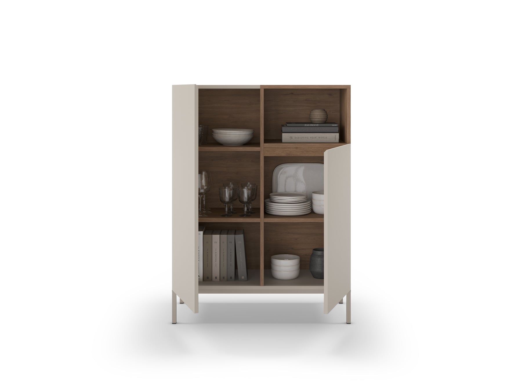 Credenza 2 ante Nalia 90x120 cm